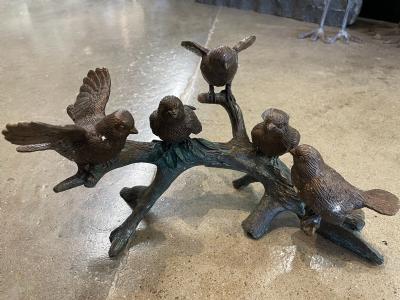 salg af 5 fugle på gren