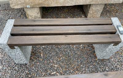 salg af Bænk Hannibal med træsæde