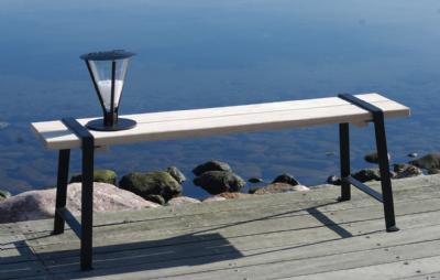 salg af Bænk Stilling ask/sort