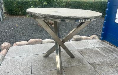 salg af Bord Jette rund på stålstel