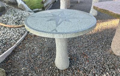 salg af Bord kompas gråsort granit