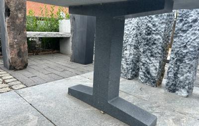 salg af Bordben gråsort poleret sæt