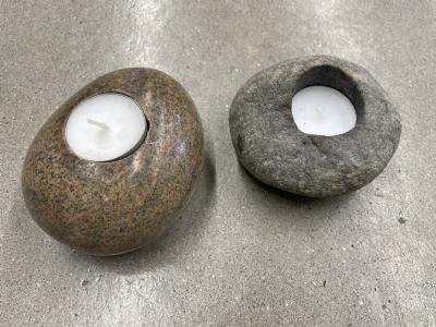 salg af Fyrfadsstage natursten