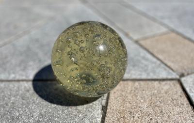 salg af Glas kugle dia 12 cm