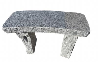 salg af Havebænk Buet grå granit
