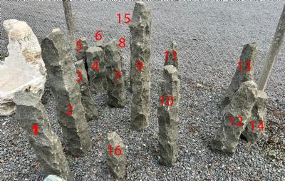 salg af Granit sticks Kerala Grøn