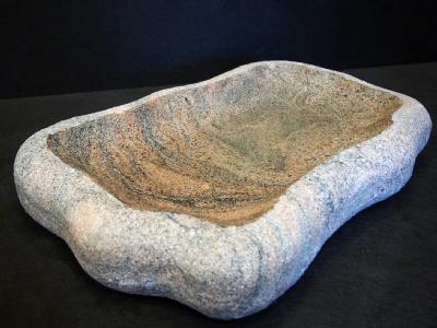 salg af Granitfuglebad Kira - Rød multi