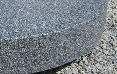 salg af Trappetrin radius gråsort granit