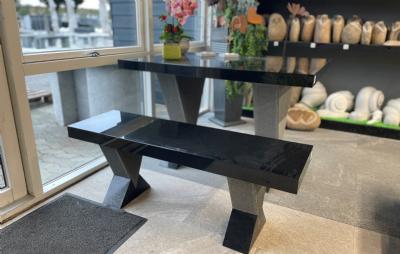 salg af Havesæt Lisa sort granit