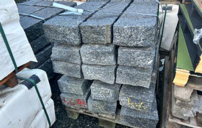 salg af Kantsten blå porto - 15 stk.