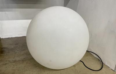 salg af Lampe kugle hvid plast