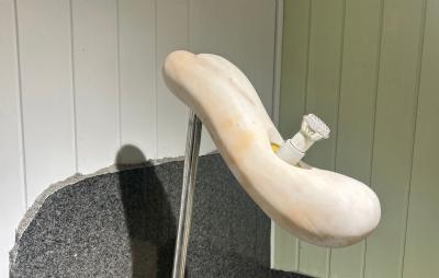 salg af Lampe hvid marmor unika