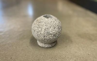 salg af Olielampe stokhugget m/fod h14 to farver