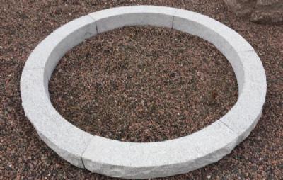 salg af Plantering bålring lys grå granit