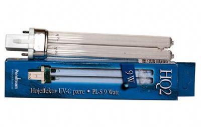 salg af 9 W UV-C rør til UV filter