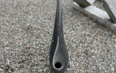 salg af Vandsten dråben sort H60 cm