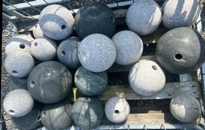 salg af Vandsten kugle slebet