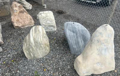 salg af Vandsten marmor poleret naturform