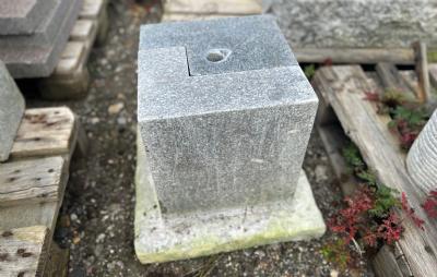 salg af Vandsten Yin-yang gråsort H30 cm