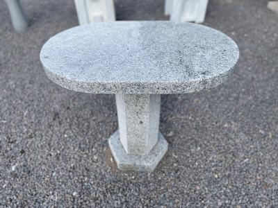 salg af Bord ovalt pol grå granit