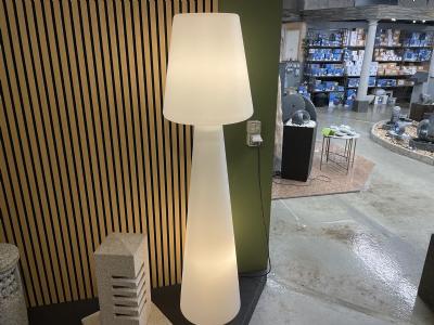 salg af Lampe hvid plast