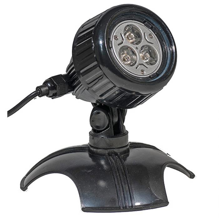Køb LED Power hvid Have spot + skumringssensor - Lys og EL-artikler til belysning i haven og til vandsten og havebassin