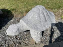 Skildpadde grå L100 cm gigant grå